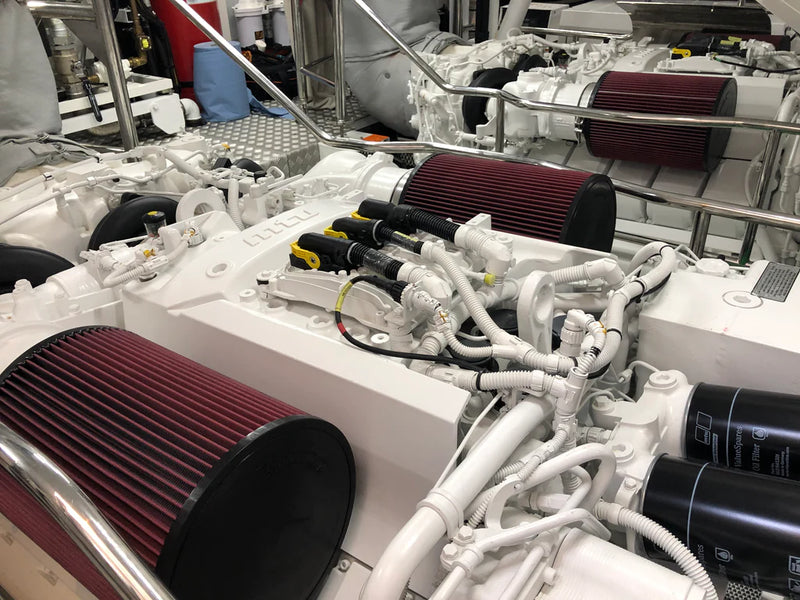 Air Filter, High Performance MTU S2000 (4-PAK Marine Engine) WALKER