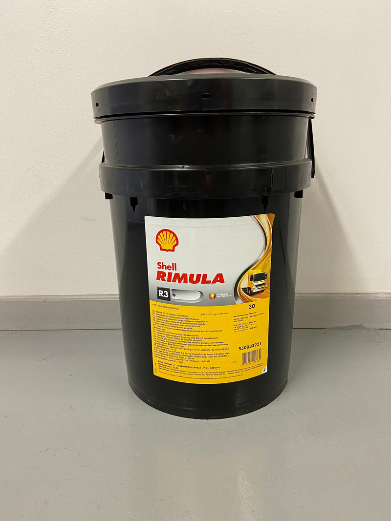 Huile Moteur SHELL RIMULA  R3+    SAE30 (20L)