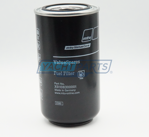 MTU X51108300001 ORIGINAL FUEL FILTER SPIN-ON